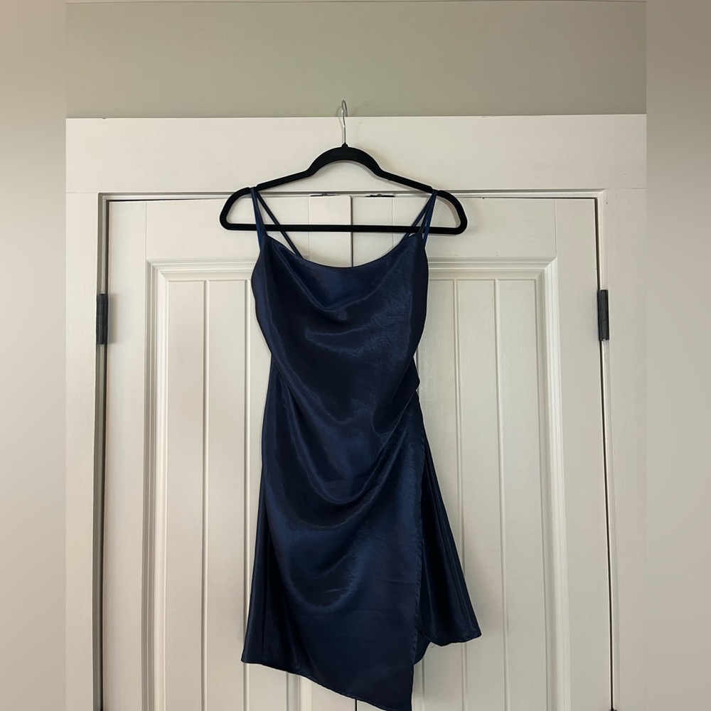 Blue Mini Dress